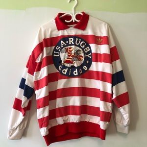 Vintage Adidas USA Rugby Jersey